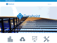 Tablet Screenshot of datahoist.com